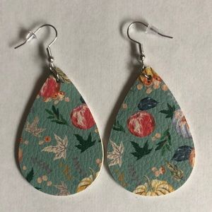 2 for $8 Earrings - Cute Fall Teardrop Dangle Earrings